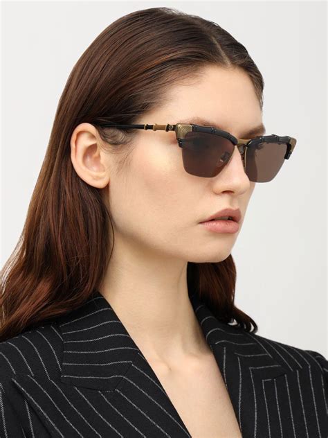 gucci aviator bamboo sunglasses|Gucci bamboo sunglasses sale.